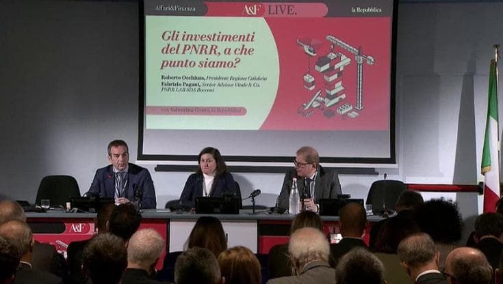 Occhiuto: "Preoccupato per lo stralcio di progetti ma era doveroso rimodulare le risorse"