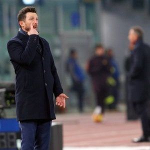 Roma, Di Francesco: "Prestazione non brillante, mi accontento dei 3 punti"