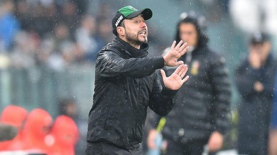 Sassuolo, De Zerbi: ''Ci voleva coraggio. Turati matto, l'ho esortato a far uscire la sua pazzia''