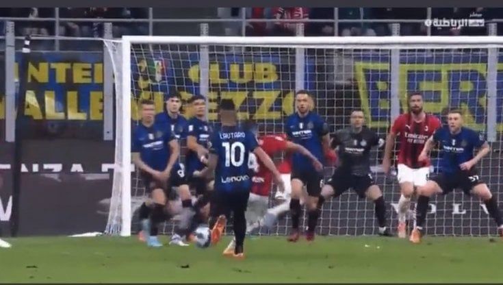 Inter-Milan, gol annullato a Bennacer: ecco cosa è successo
