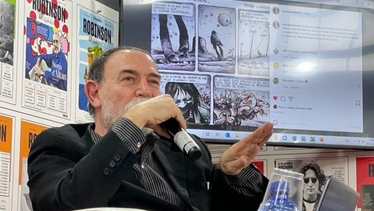 Arena Robinson, Lorenzo Mattotti: "Una mongolfiera per Più libri più liberi. Rappresenta la libertà"