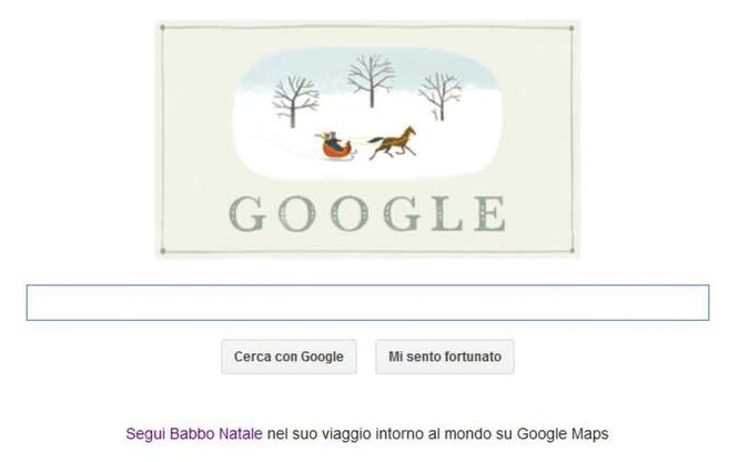 Buone feste da Google: la cartolina d'auguri in un doodle