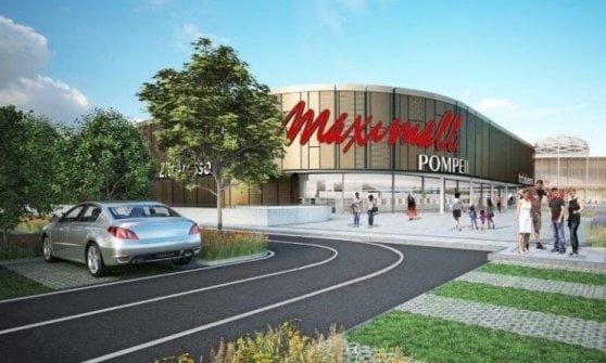 Maximall Pompeii, arriva il nuovo centro per commercio e turismo  