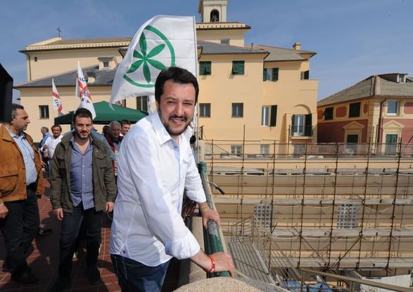 Salvini, una domenica in giro per la Liguria aspettando Toti
