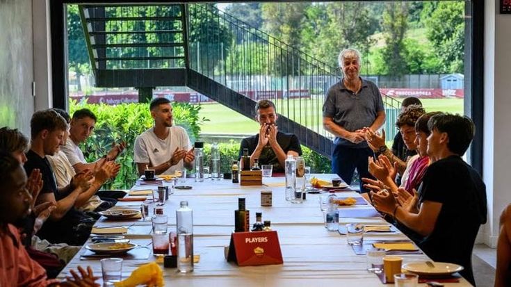 Roma, il discorso di Gasp prima delle vacanze: “Siete stati straordinari, adesso la Champions”
