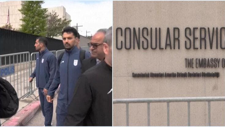 Mondiali, la nazionale dell'Iran (in ritiro in Turchia) all'ambasciata Usa per ottenere il visto
