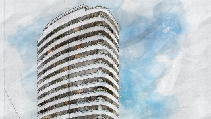 Torre dei Moro 500 giorni dopo l'incendio, allo studio Marco Piva il progetto di via Antonini: “Terrazzi come nastri di seta”