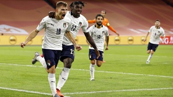 Olanda-Italia 0-1: decide Barella, ma c'è ansia per Zaniolo. "Ha una forte distorsione al ginocchio"