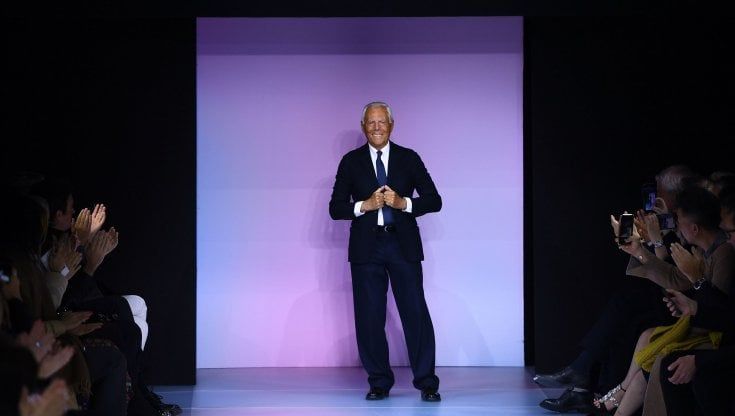 Giorgio Armani è Cavaliere di Gran Croce: lo stilista riceve l’onorificenza da Mattarella