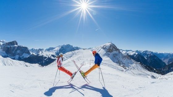 Sulle Dolomiti continua la lunga stagione sciistica