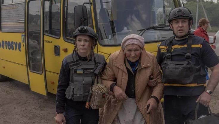 Attacco russo su Kharkiv, l'odissea degli sfollati a Vovchansk