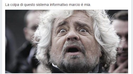 Grillo attacca Reporter Senza Frontiere: "Io sarei il problema? Sistema marcio"