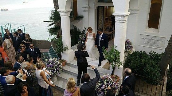 Nozze capresi per la ministra Lorenzin