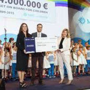 Msc, 4 milioni di euro raccolti tra i crocieristi ad Unicef
