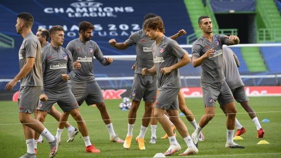 Champions, coronavirus: negativi i tamponi Uefa ai giocatori dell'Atletico Madrid