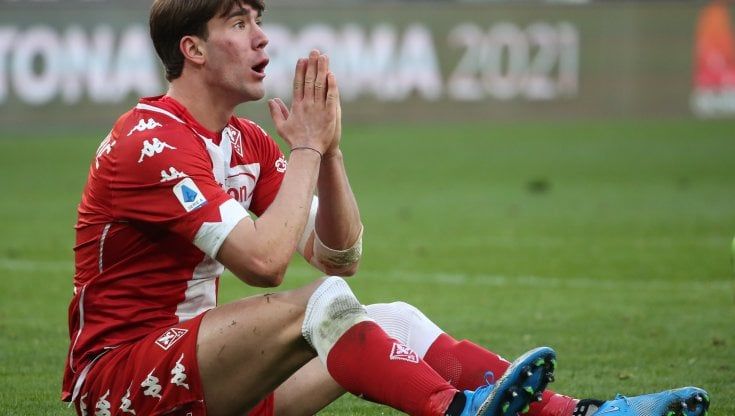 Fiorentina, Vlahovic sempre lui, ancora a segno malgrado la sconfitta 