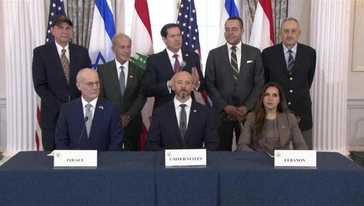 Washington, Israele e Libano firmano un accordo di pace. Rubio: "E' il primo passo"
