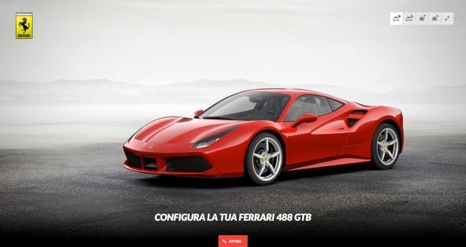 La Ferrari 488 GTB? Me la cucio su misura