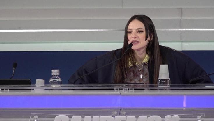 Sanremo, Michielin: "Sono nata il giorno della vittoria di Giorgia. Un duetto? Mi volete rovinare"