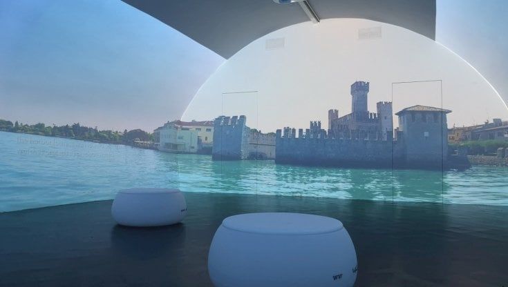 Il fascino del Lago di Garda in realtà aumentata