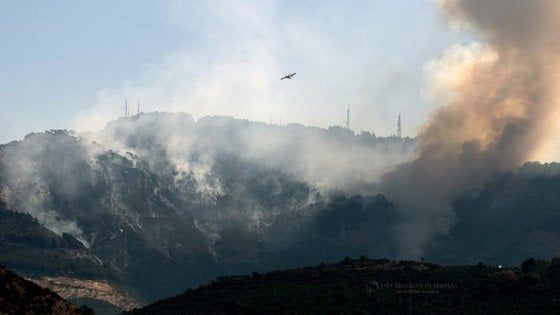 Incendi: ancora in fiamme il Monte Faito, rogo a Maiori