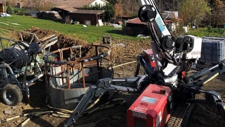 Corniglio, un manufatto di 63 metri per fermare la frana di Vestana