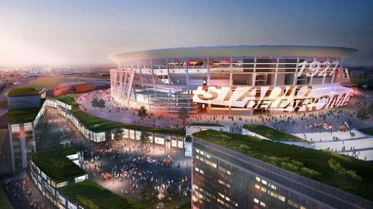 Lo stadio dei sogni della Roma per ora è solo virtuale