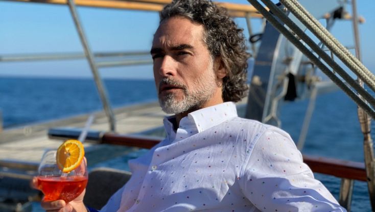 Palermo, Sergio Muniz modello fra Vergine Maria e Barcarello