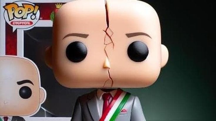 Livorno, pupazzo del sindaco con la testa rotta sui social di M5S e lista di sinistra