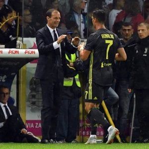Juventus, Allegri: "Vittoria meritata ma sofferta. Ronaldo? Poco fortunato"
