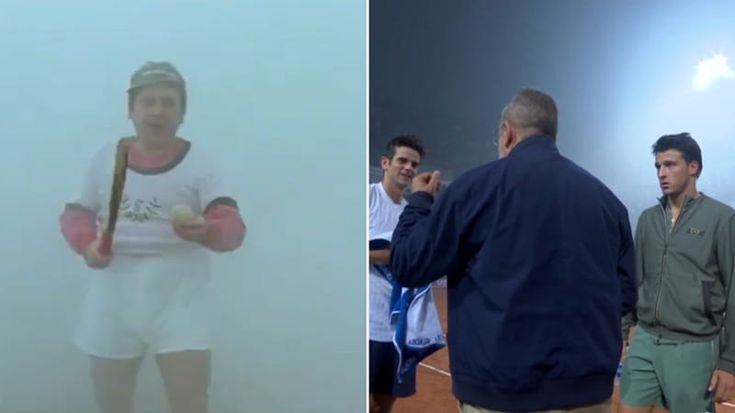 Darderi-Jodar come Fantozzi, il match nella nebbia diventa un cult social: “Batti lei?”