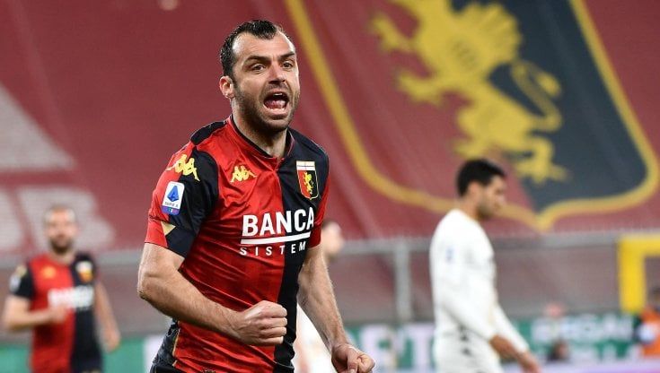 Genoa-Benevento 2-2, Pandev fa 100 in A ma il punto serve poco a entrambe
