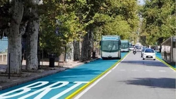 Per il sistema di bus elettrici (Brt) di Bari, si parte con rilievi in 11 strade: nella notte tra 20 e 21 marzo non si potrà parcheggiare