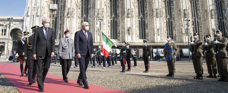 Mattarella incontra il presidente tedesco: "Grazie alla Germania, decisiva in Europa"