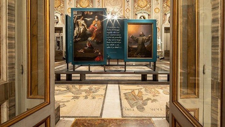 Alla Galleria Borghese visitatrice inciampa e sfregia una tela di Guido Reni