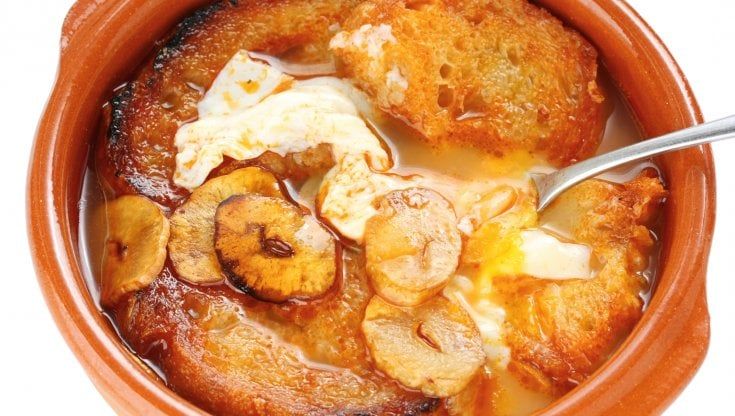 La zuppa (castigliana) di aglio