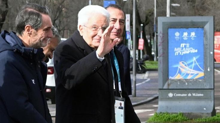 Mattarella a Casa Italia: “Cresce attesa per le Olimpiadi, siamo il centro del mondo”