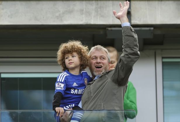Chelsea, la festa di Abramovich con il figlio