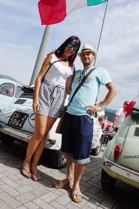 Fiat 500, la festa di Garlenda