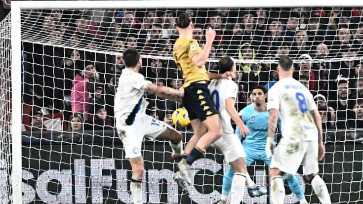 Genoa-Inter 1-1: Dragusin risponde ad Arnautovic, ora la Juve può accorciare