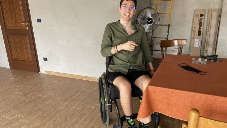 Marco, uno dei ragazzi delle stelle di Castelmagno. "Un anno dopo l'incidente sono su una carrozzina eppure mi sento fortunato"