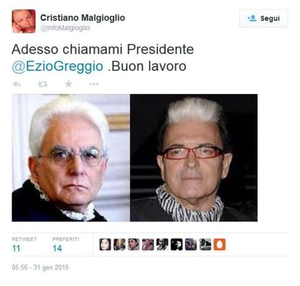 Mattarella e il ciuffo bianco, Malgioglio: "Chiamatemi presidente"