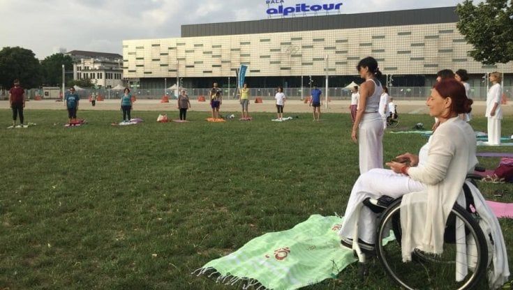 Lo yoga per battere la disabilità: il progetto di Patrizia, ex campionessa alle Paralimpiadi