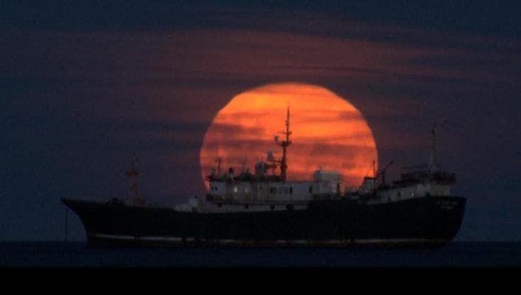 La Superluna affascina il Sudamerica: le immagini dello spettacolo nei cieli di Argentina e Cile