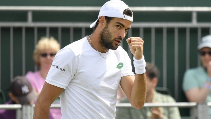 Wimbledon: Matteo Berrettini travolge Ivashka, un italiano nei quarti dopo 23 anni. Federer elimina Sonego