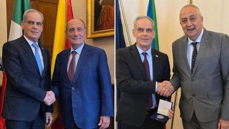 Schifani e Lagalla incontrano l’ambasciatore di Israele senza comunicarlo. Scoppia la protesta