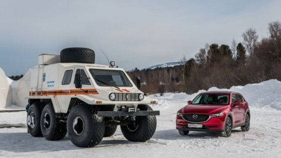 Lago Baikal, la prova più estrema con Mazda Cx-5