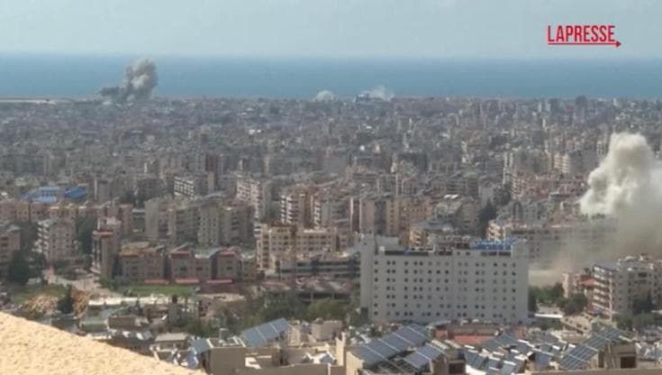 Il più grande bombardamento del Libano da inizio guerra. Israele colpisce anche il centro di Beirut