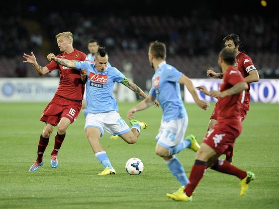 Napoli-Cagliari, il film della partita