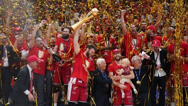 Olimpia Milano campione d'Italia: Virtus Bologna travolta 81-64 